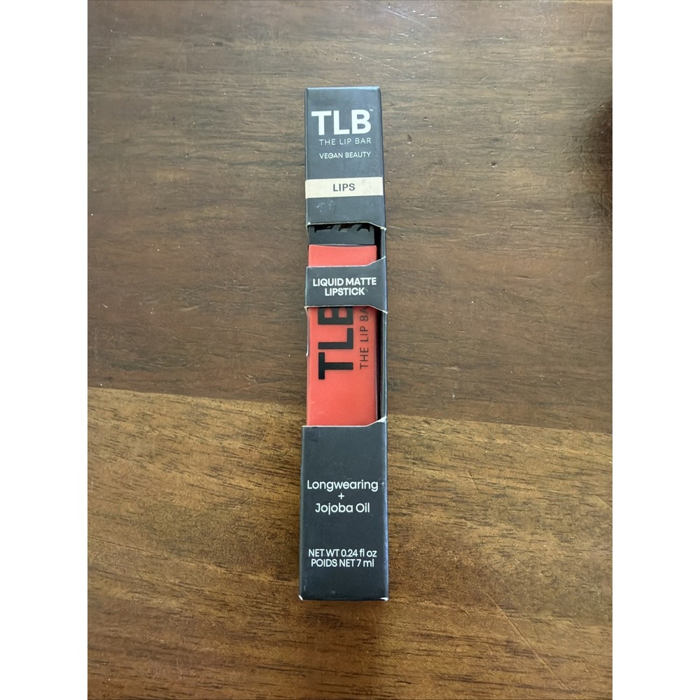 TLB The Lip Bar Nonstop Liquid Matte Lipstick 0.24 fl oz Sealed HOT MAMA